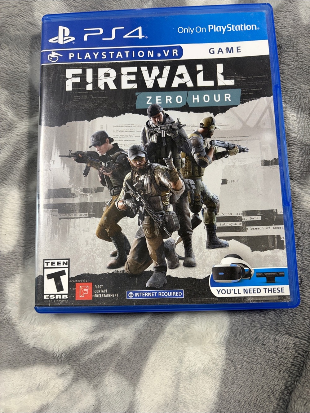 Sony VR Firewall Zero Hour (Blue) - PS4